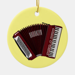 Décoration En Céramique Illustration d'accordion