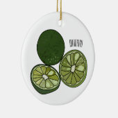 Décoration En Céramique Illustration de chaux Kaffir (Droite)