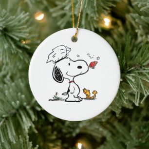 Décoration En Céramique Illustration de dessin animé d'astronaute Beagle m