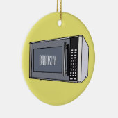 Décoration En Céramique Illustration de dessin sur micro-ondes (Droite)