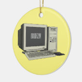 Décoration En Céramique Illustration de dessin sur ordinateur (Gauche)