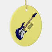 Décoration En Céramique Illustration de guitare électrique (Droite)