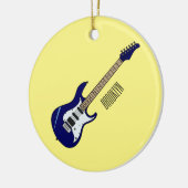 Décoration En Céramique Illustration de guitare électrique (Gauche)