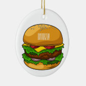 Décoration En Céramique Illustration de Hamburger (Droite)