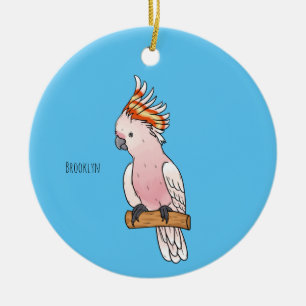 Décoration En Céramique Illustration de la caricature de l'oiseau de cobay