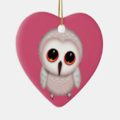 Décoration En Céramique Illustration de la petite chouette (Droite)