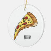 Décoration En Céramique Illustration de la pizza (Gauche)