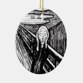 Décoration En Céramique Illustration d'Edvard Munch le cri perçant (Droite)