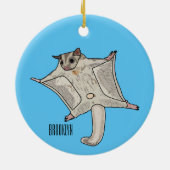 Décoration En Céramique Illustration du planeur à sucre (Dos)