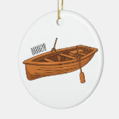 Décoration En Céramique Illustration d'un bateau à roues (Gauche)