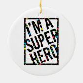 DÉCORATION EN CÉRAMIQUE I'M A (Dos)