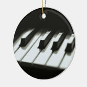 Décoration En Céramique Imaginaire Piano Musique Ornament (Gauche)