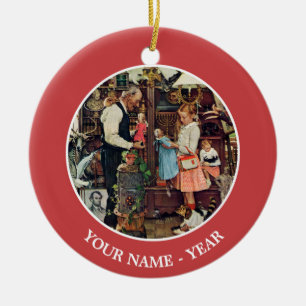 Décoration En Céramique Imbécile d'avril, 1948