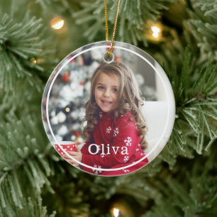 Décoration En Céramique Impression minimale et moderne de deux photos