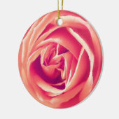 Décoration En Céramique Impression rose corail (Gauche)