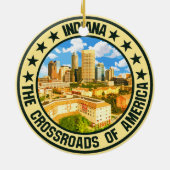 Décoration En Céramique Indiana (Dos)