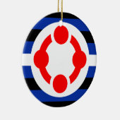 Décoration En Céramique Indicateur de la fierté de créneau (original) (Droite)