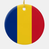 Décoration En Céramique Indicateur Roumanie (Dos)