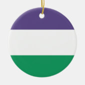 Décoration En Céramique Indicateur Suffragette (Devant)