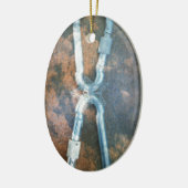 Décoration En Céramique Infinity silver star (Gauche)