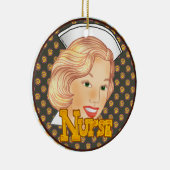 Décoration En Céramique Infirmière à cheveux blonde (Droite)
