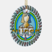 Décoration En Céramique infirmière cool (Droite)
