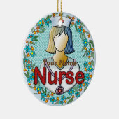 Décoration En Céramique Infirmière cool (Droite)