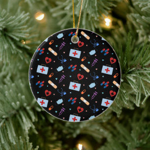 Décoration En Céramique Infirmière de la RN Étudiante en soins infirmiers 