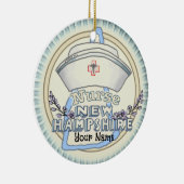 Décoration En Céramique Infirmière du New Hampshire (Droite)