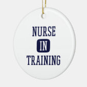 Décoration En Céramique Infirmière En Formation École De Soins Infirmiers (Gauche)