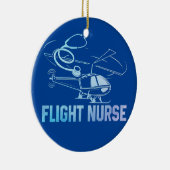 Décoration En Céramique Infirmière en vol Praticien de battement cardiaque (Droite)