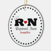 Décoration En Céramique Infirmière et infirmière casquette (Gauche)