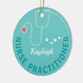 Décoration En Céramique Infirmière spécialisée - stéthoscope (Gauche)