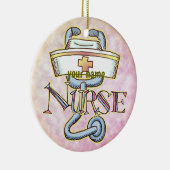 Décoration En Céramique Infirmière stéthoscope (Droite)