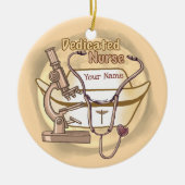 Décoration En Céramique infirmière très dévouée (Devant)