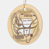 Décoration En Céramique infirmière très dévouée (Gauche)