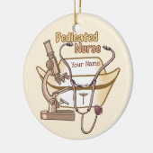 Décoration En Céramique infirmière très dévouée (Gauche)