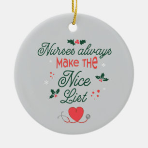 Décoration En Céramique Infirmières-cadeaux personnalisées Toujours faire