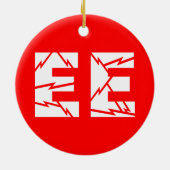 Décoration En Céramique Ingénierie électrique EE facturée (Dos)