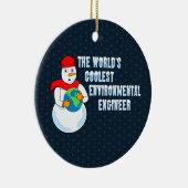 Décoration En Céramique Ingénieur De l'environnement le plus froid du mond (Droite)