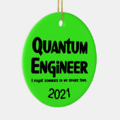 Décoration En Céramique Ingénieur quantique Zombie Fighter (Droite)