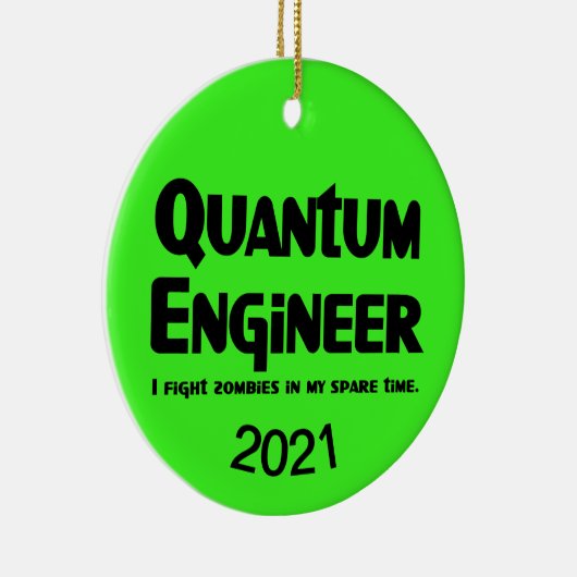 Décoration En Céramique Ingénieur quantique Zombie Fighter (Droite)