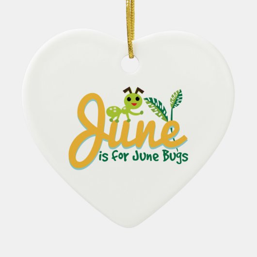 Décoration En Céramique Insecte de juin (Devant)