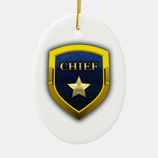 Décoration En Céramique Insigne en chef d'or (Devant)