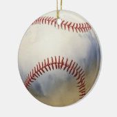 Décoration En Céramique Inspiration baseball (Gauche)