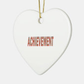 Décoration En Céramique Inspiration d'effort de motivation de succès (Gauche)