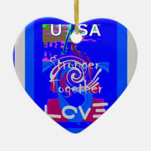 Décoration En Céramique Inspiration USA Nous sommes plus forts ensemble av