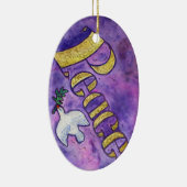 Décoration En Céramique Inspirational Peace Word Art Cadeaux personnalisés (Droite)