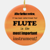 Décoration En Céramique Instrument le plus important (Dos)