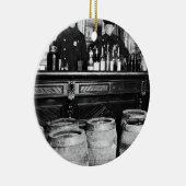 Décoration En Céramique Interdiction - Police Speakeasy Raid Bootlegger -  (Droite)
